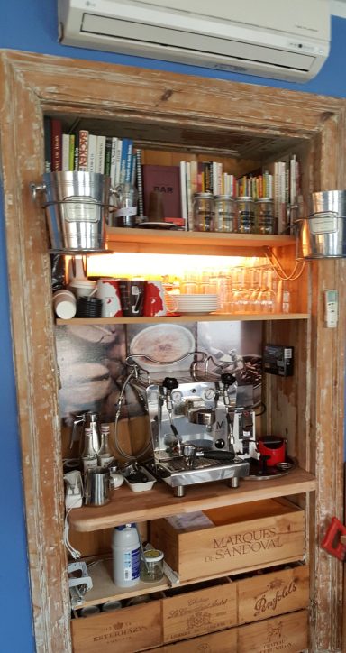 Kaffeemaschinenecke